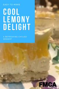 Cool Lemony Delight Dessert