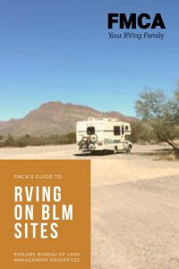 RVing on BLM Sites