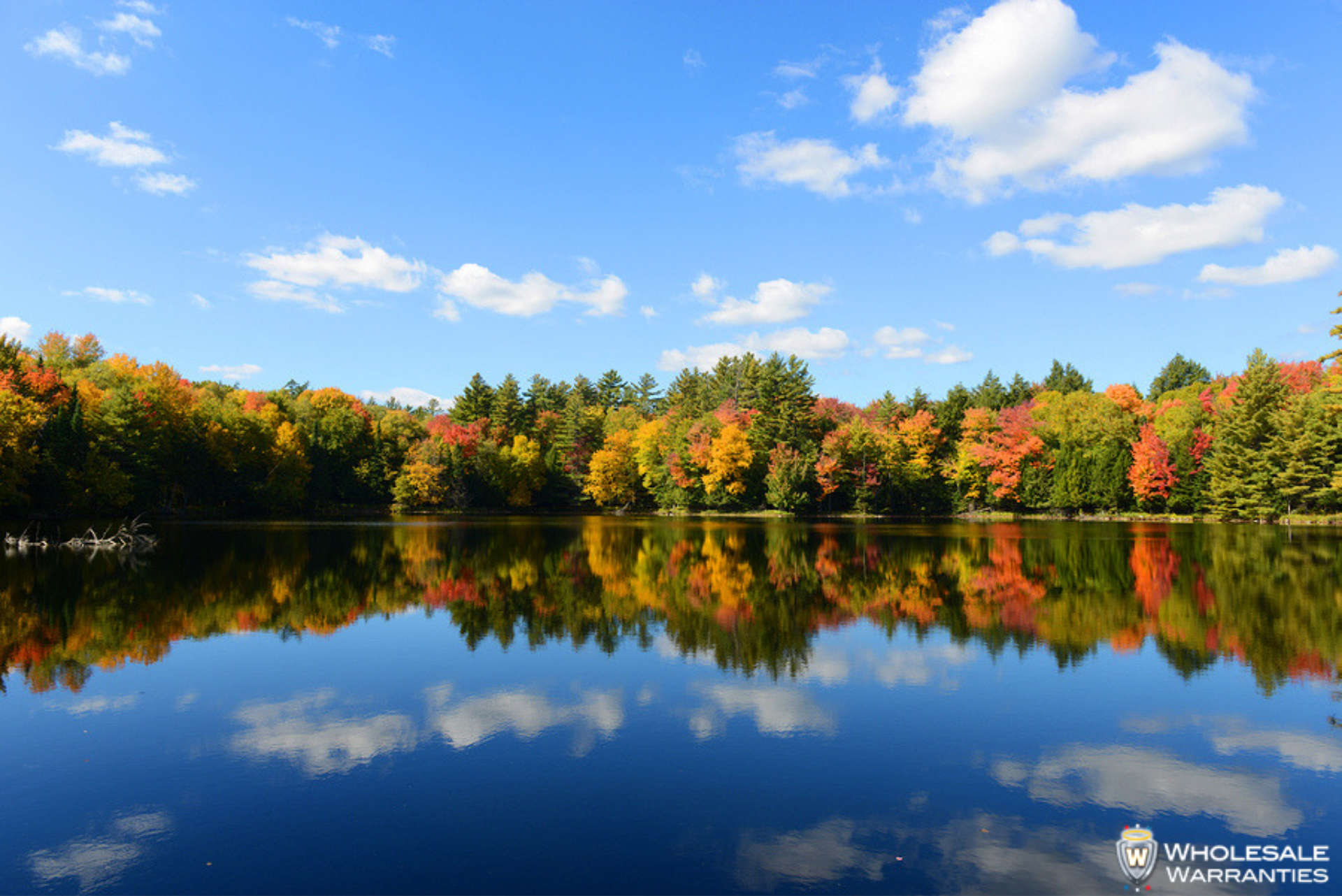 Fall foliage in Adirondacks