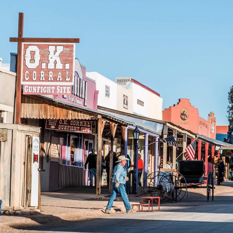 Tombstone Arizona is near Tucson