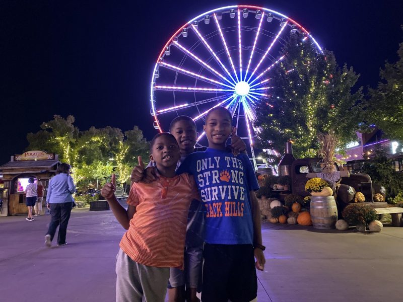 Ferris wheel at the Island in Pigeon Forge