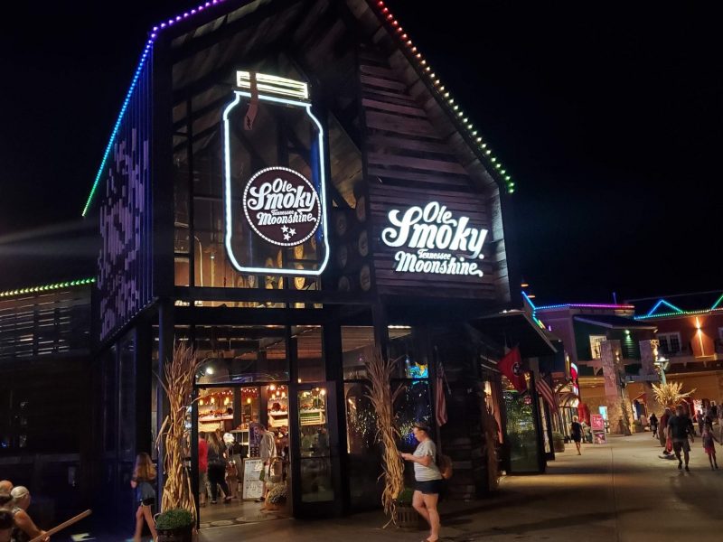 Old Smoky Moonshine in the Island of Pigeon Forge