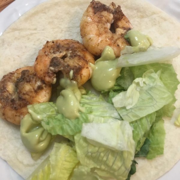 shrimp tacos