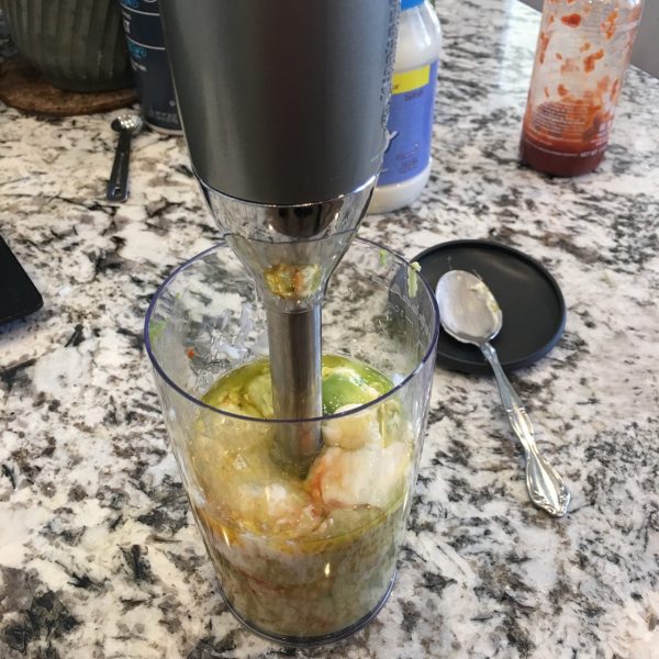 avocado sauce for shrimp tacos