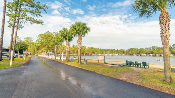 Flamingo Lake RV Resort in Jacksonville Florida