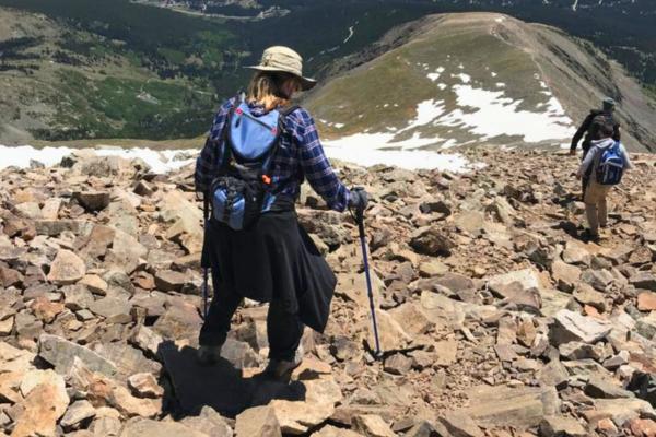 Hiking Quandary Peak fourteener