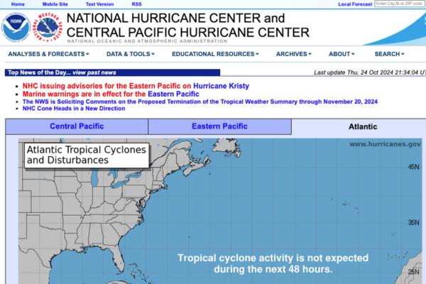 RVing to the Florida Keys hurricane outlook