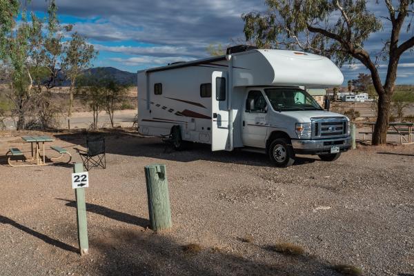 Class C motorhome RV