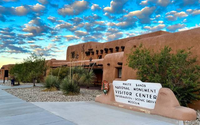 White Sands National Park visitor center