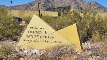 RV campsites with water and electric hookups at White Tank Mountain Regional Park in Phoenix, Arizona