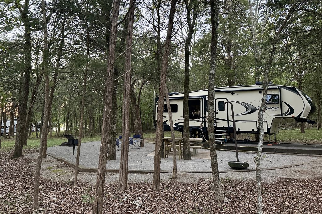 COE campground Seven Points, Tennessee