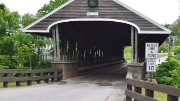 New Hampshire Road Trip: Covered Bridges: Rowell Covered Bridge