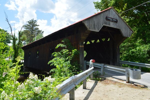 Waterloo, New Hampshire covered bridge